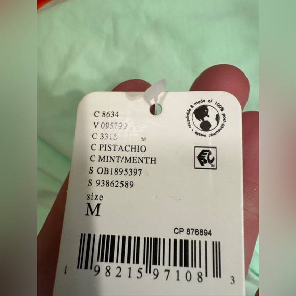 NWT Free People FP Movement Hot Shot Mini Dress Pistachio Green - Medium, Large - Picture 6 of 7